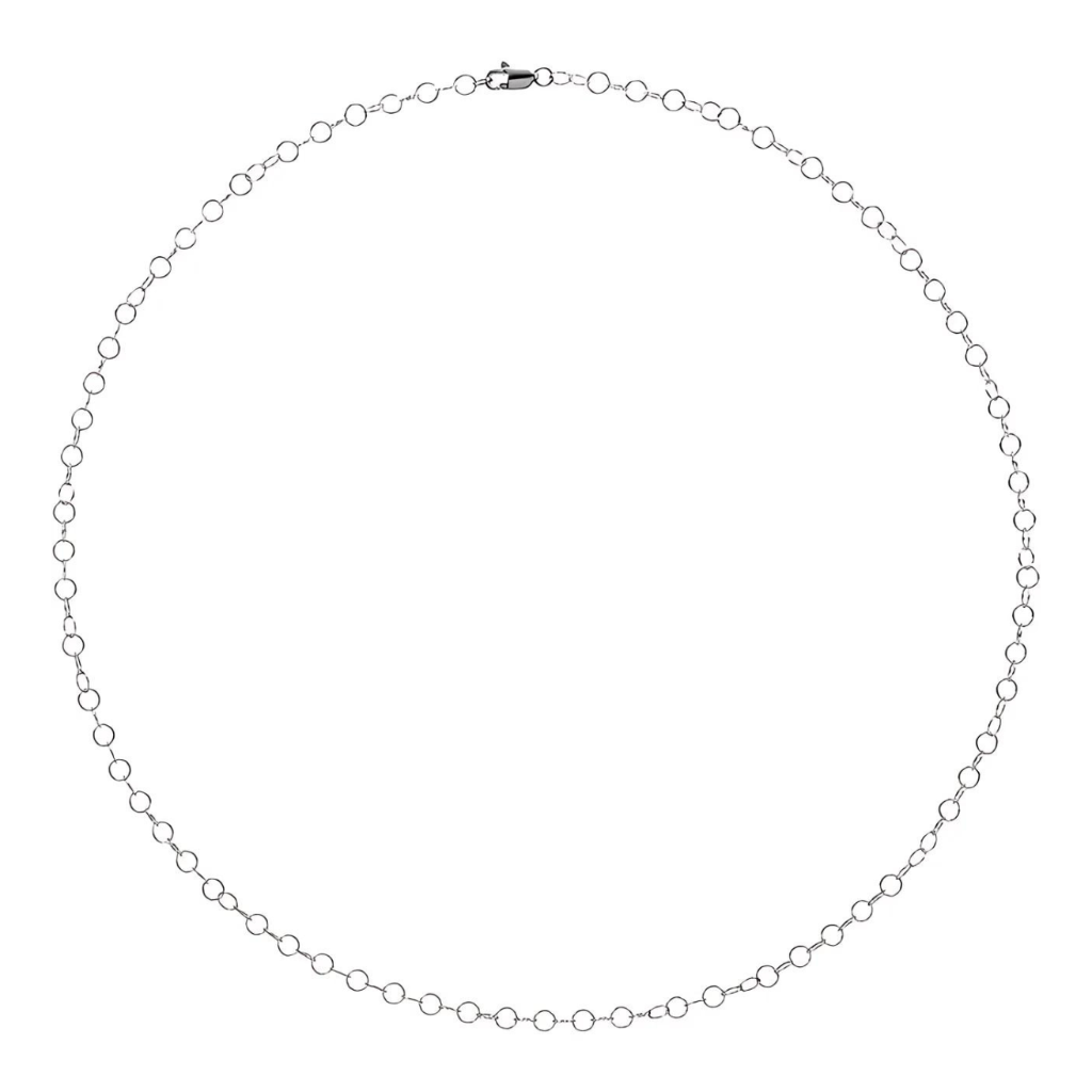 Round Cable Chain - 14K Gold or 14K White