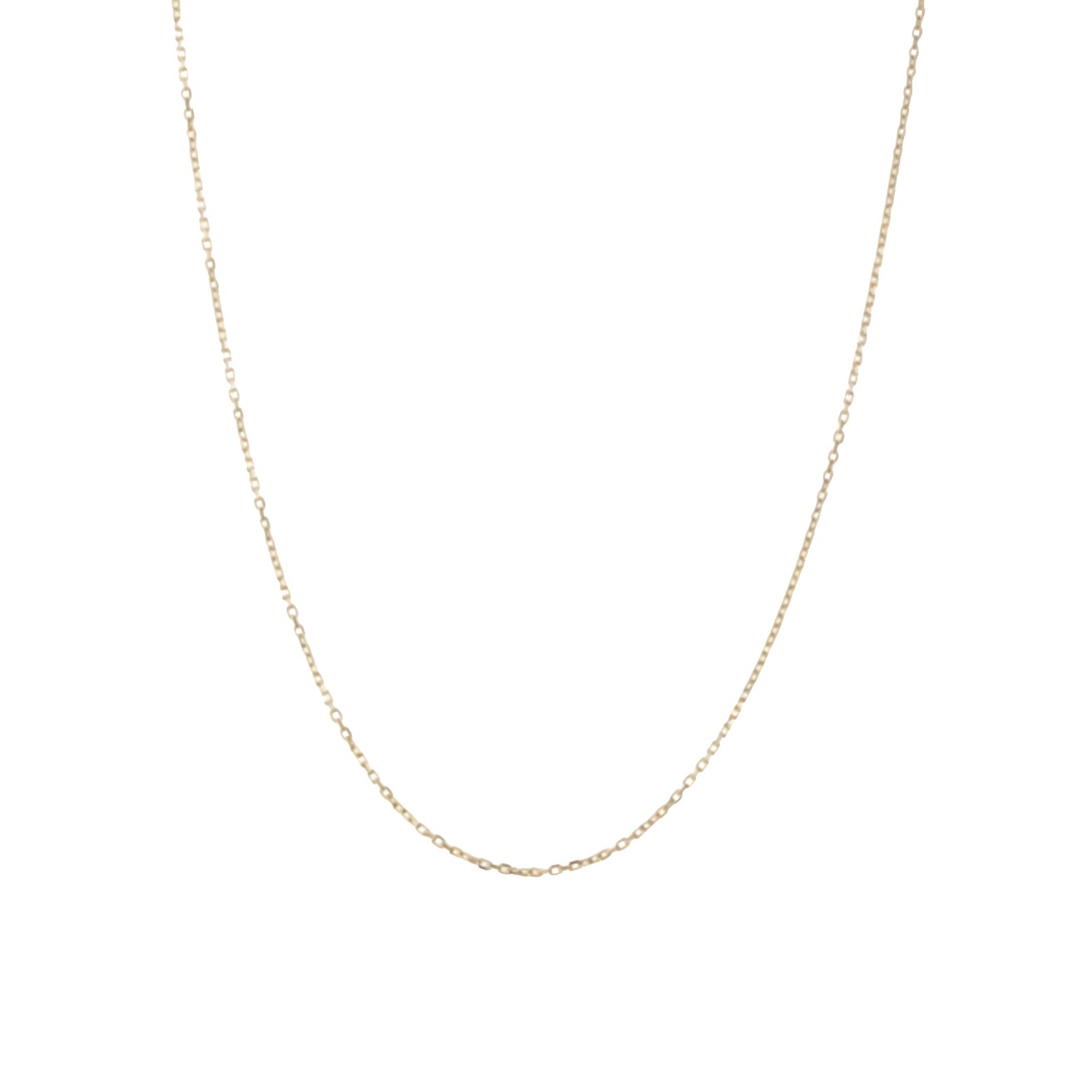 Diamond - Cut Cable - 14K Gold or 14K White