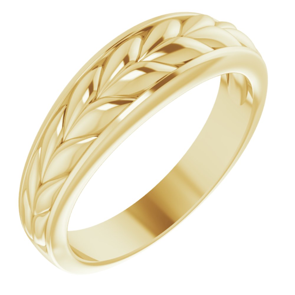 14K Yellow or White Braided Ring