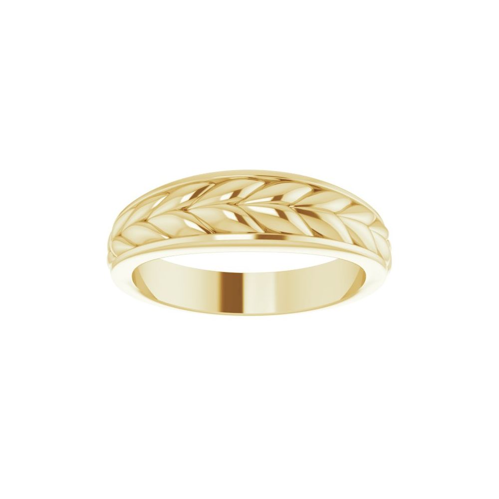 14K Yellow or White Braided Ring