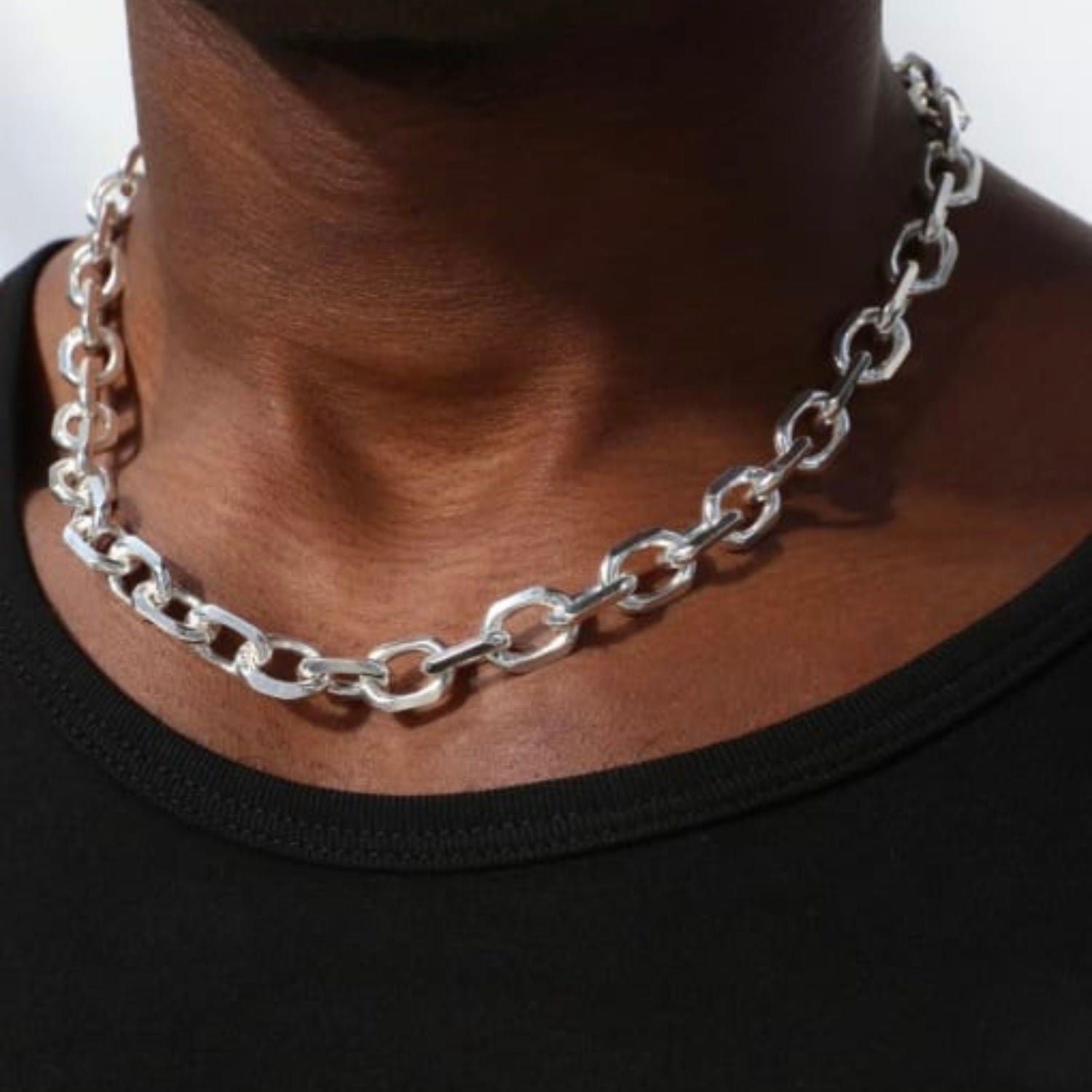 Bold Minimalist Cable Chain - 925 Sterling Silver